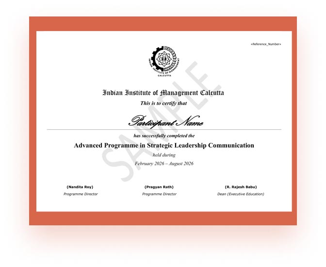 BUSINESS AND CORPORATE LAWS Certificate from IIM Calcutta